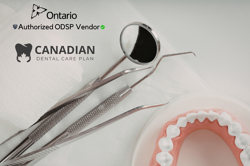 Dentist accepting CDCP and ODSP planning complex treatment at Caledon Dental Centre
